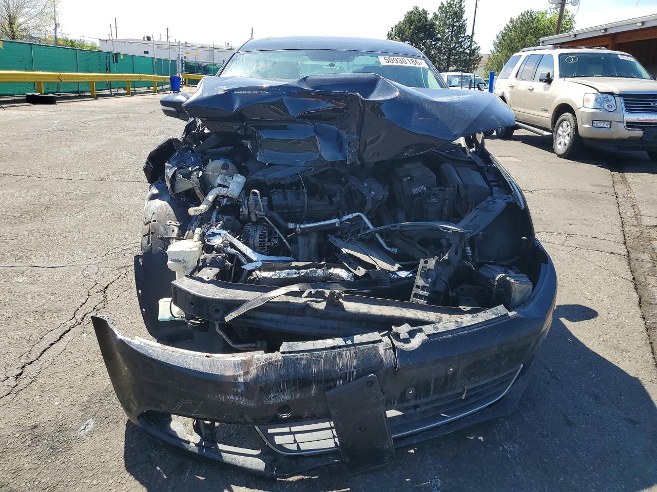 2013 Volkswagen Jetta Se Black vin: 3VWDX7AJ4DM410717