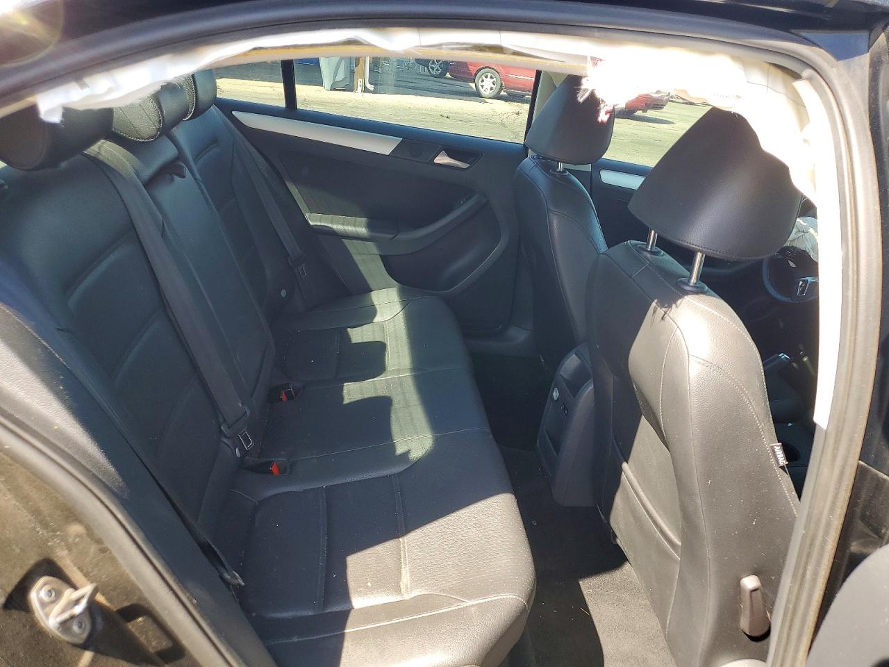 2013 Volkswagen Jetta Se Black vin: 3VWDX7AJ4DM410717