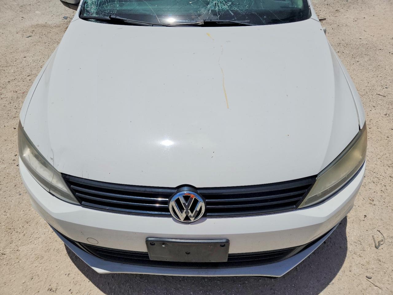 2011 Volkswagen Jetta Se Белый vin: 3VWDX7AJ5BM305374