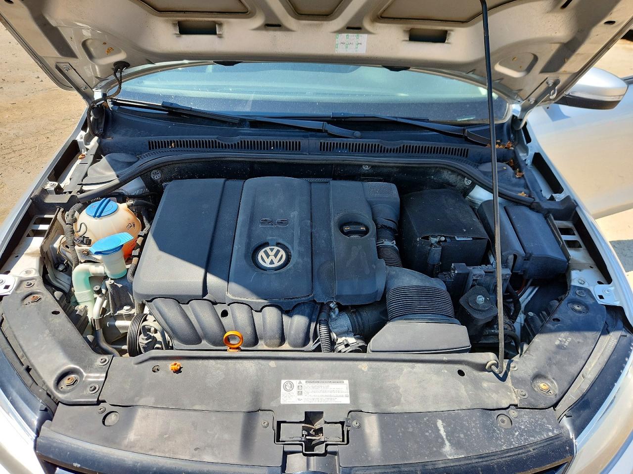 2011 Volkswagen Jetta Se Silver vin: 3VWDX7AJ5BM312390