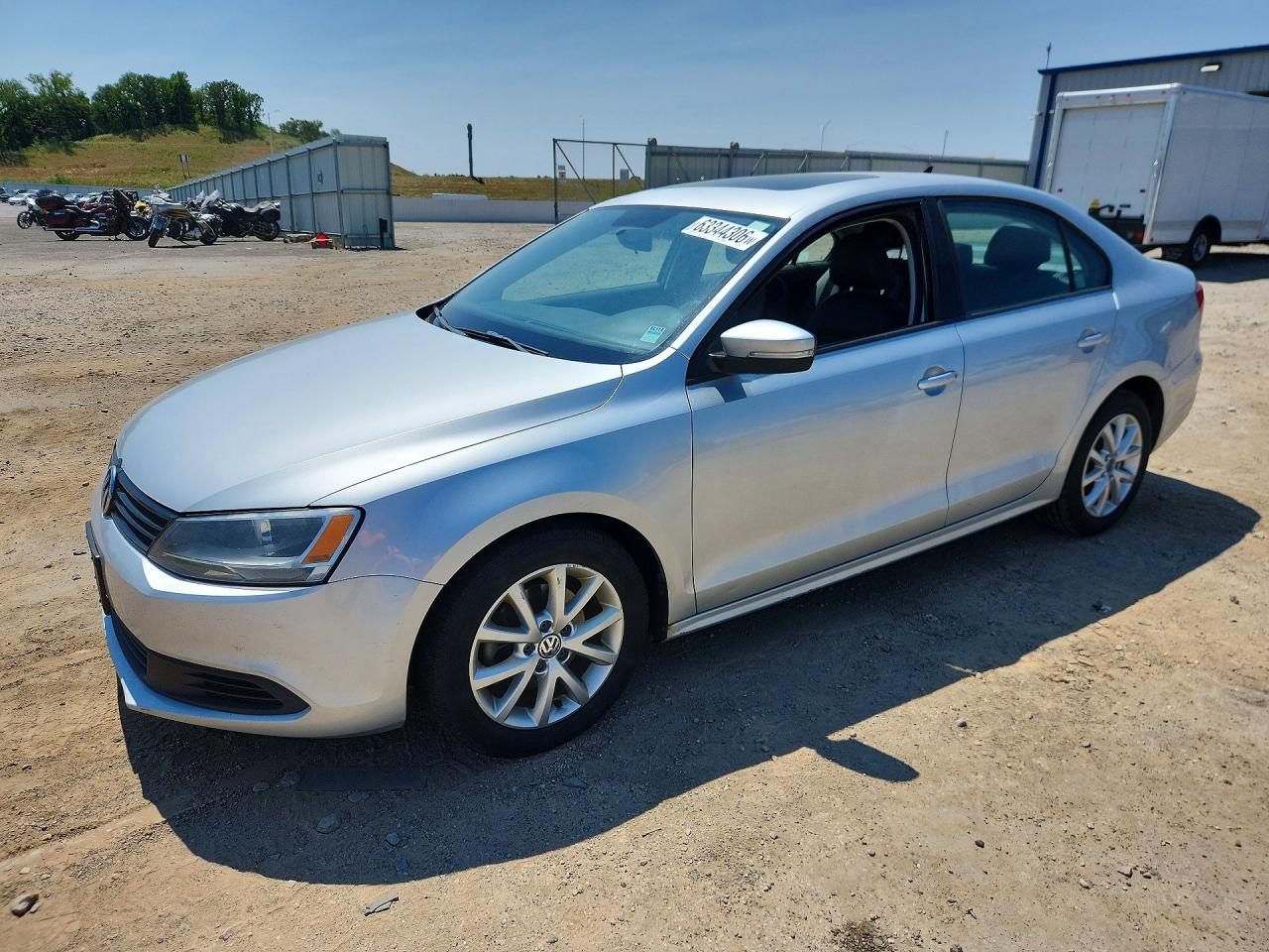 2011 Volkswagen Jetta Se Серебряный vin: 3VWDX7AJ5BM312390