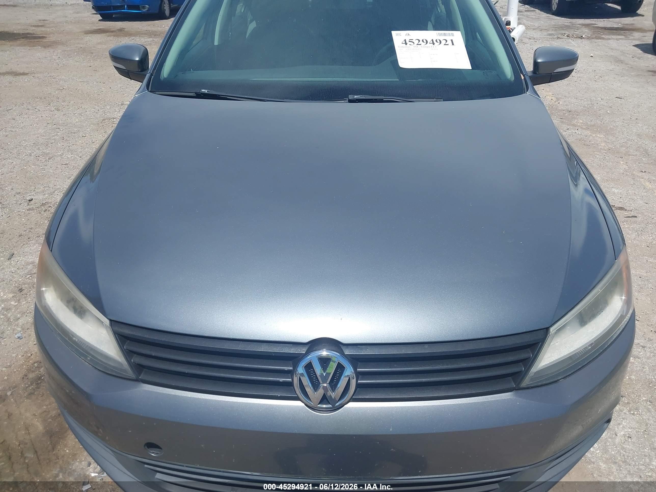 2011 Volkswagen Jetta 2.5l Se Gray vin: 3VWDX7AJ5BM316455