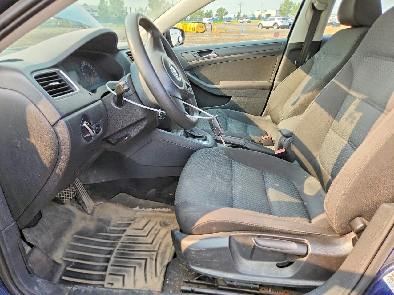 2011 Volkswagen Jetta Se Blue vin: 3VWDX7AJ5BM339668