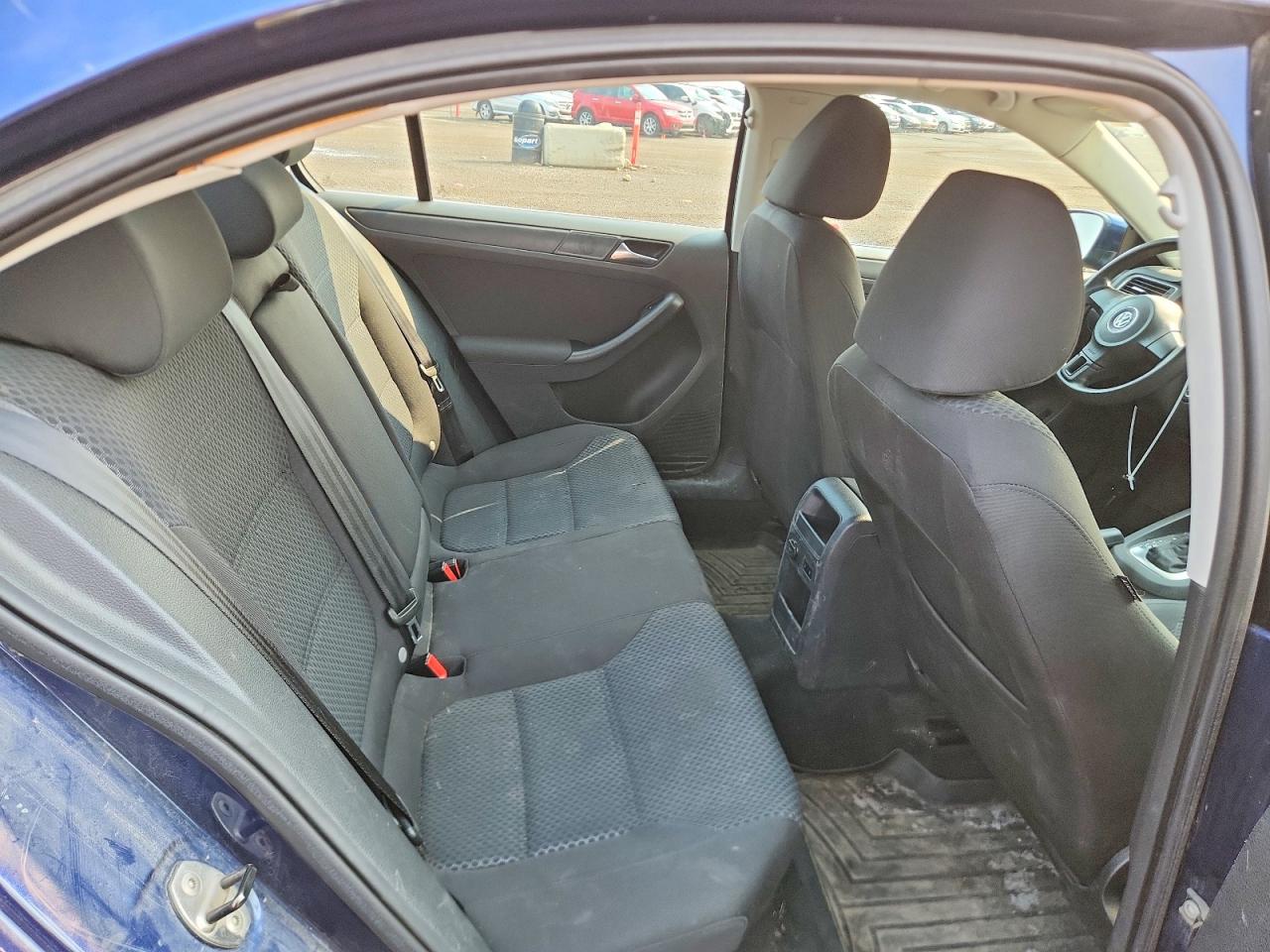 2011 Volkswagen Jetta Se Blue vin: 3VWDX7AJ5BM339668