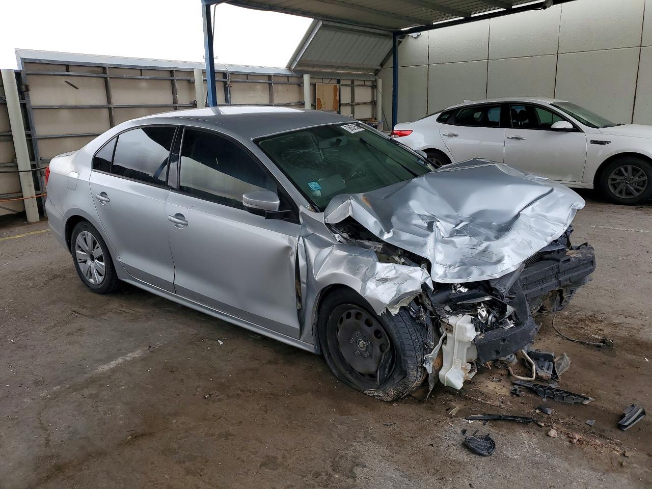 2011 Volkswagen Jetta Se Серебряный vin: 3VWDX7AJ5BM368913