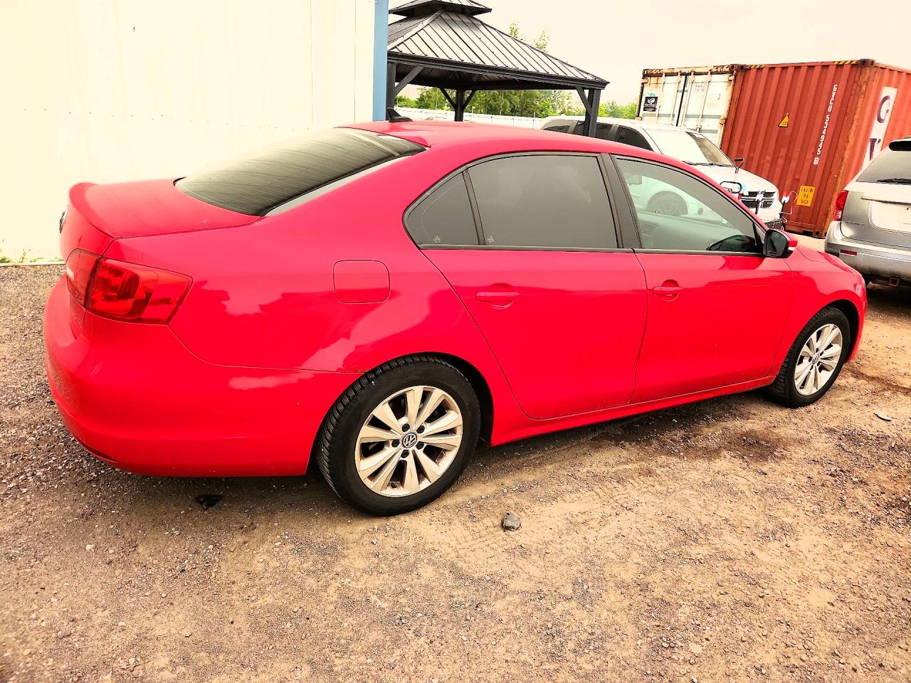 2011 Volkswagen Jetta Se Red vin: 3VWDX7AJ5BM385050