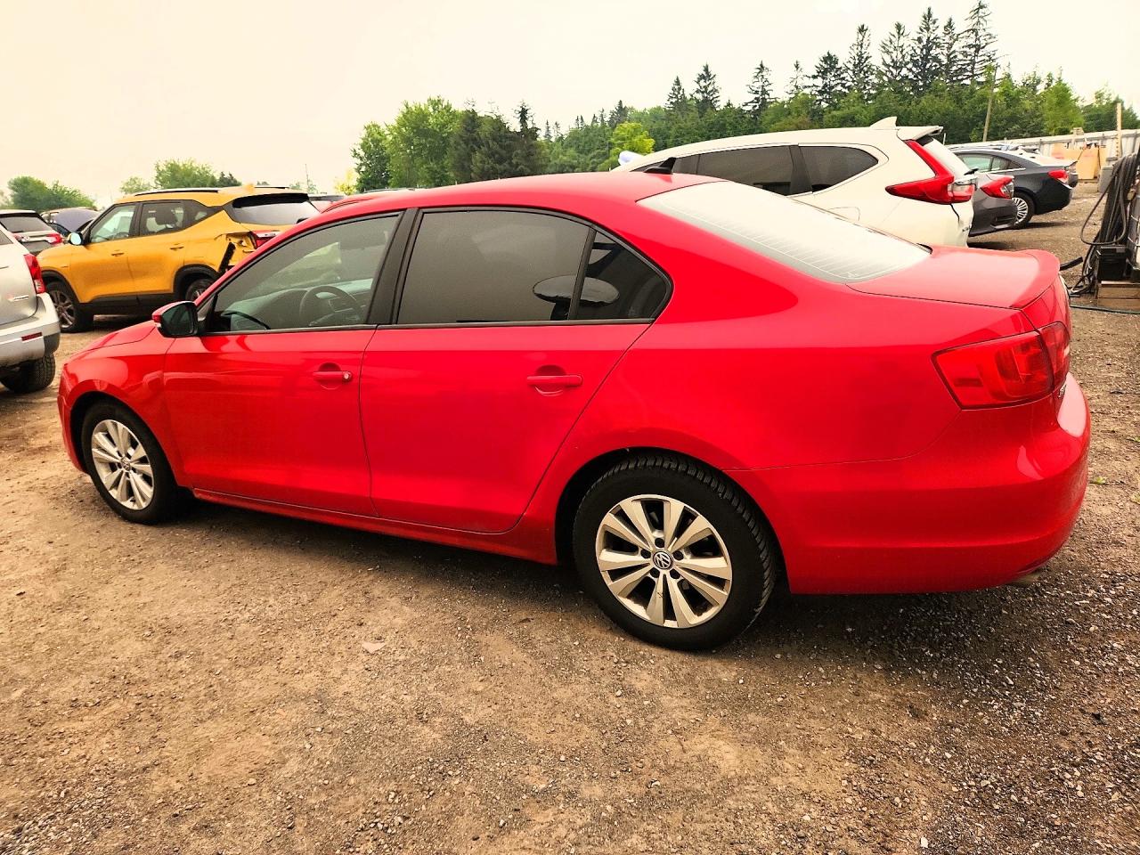 2011 Volkswagen Jetta Se Red vin: 3VWDX7AJ5BM385050