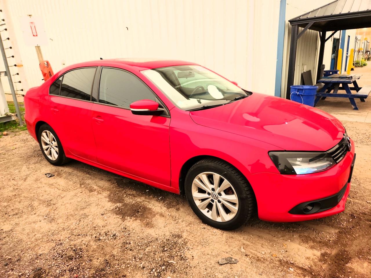 2011 Volkswagen Jetta Se Red vin: 3VWDX7AJ5BM385050