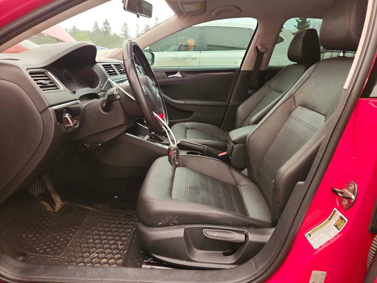 2011 Volkswagen Jetta Se Red vin: 3VWDX7AJ5BM385050