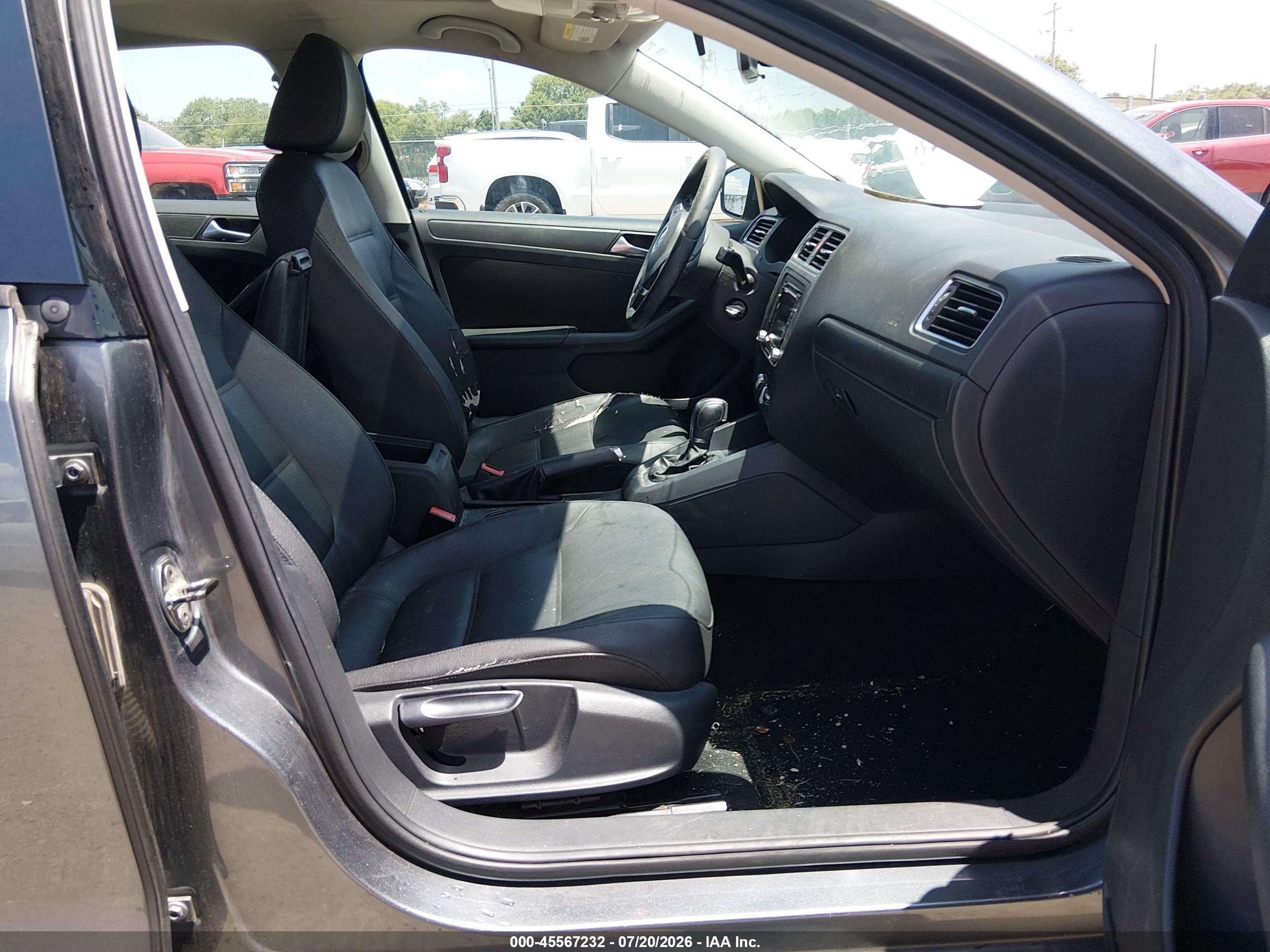 2012 Volkswagen Jetta 2.5l Se Серый vin: 3VWDX7AJ5CM121179