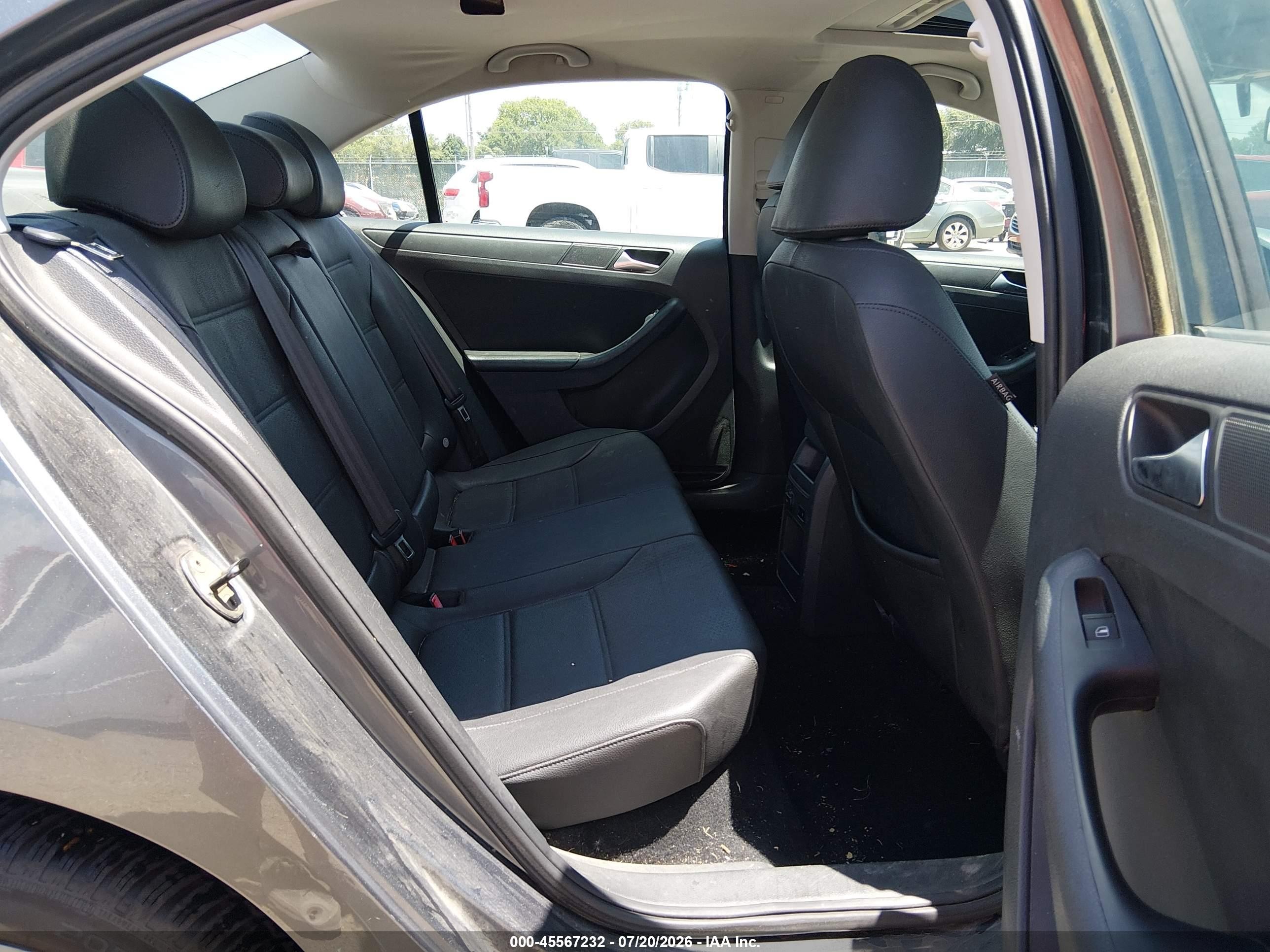 2012 Volkswagen Jetta 2.5l Se Серый vin: 3VWDX7AJ5CM121179