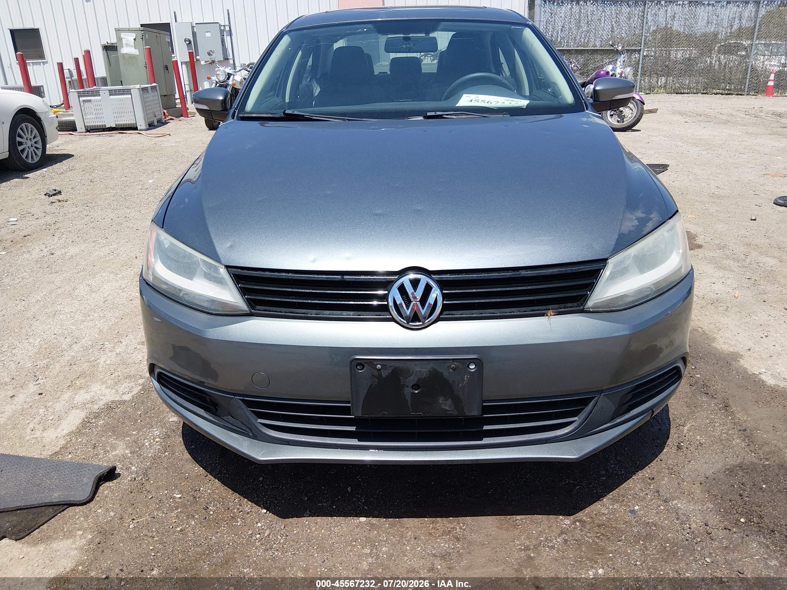 2012 Volkswagen Jetta 2.5l Se Серый vin: 3VWDX7AJ5CM121179