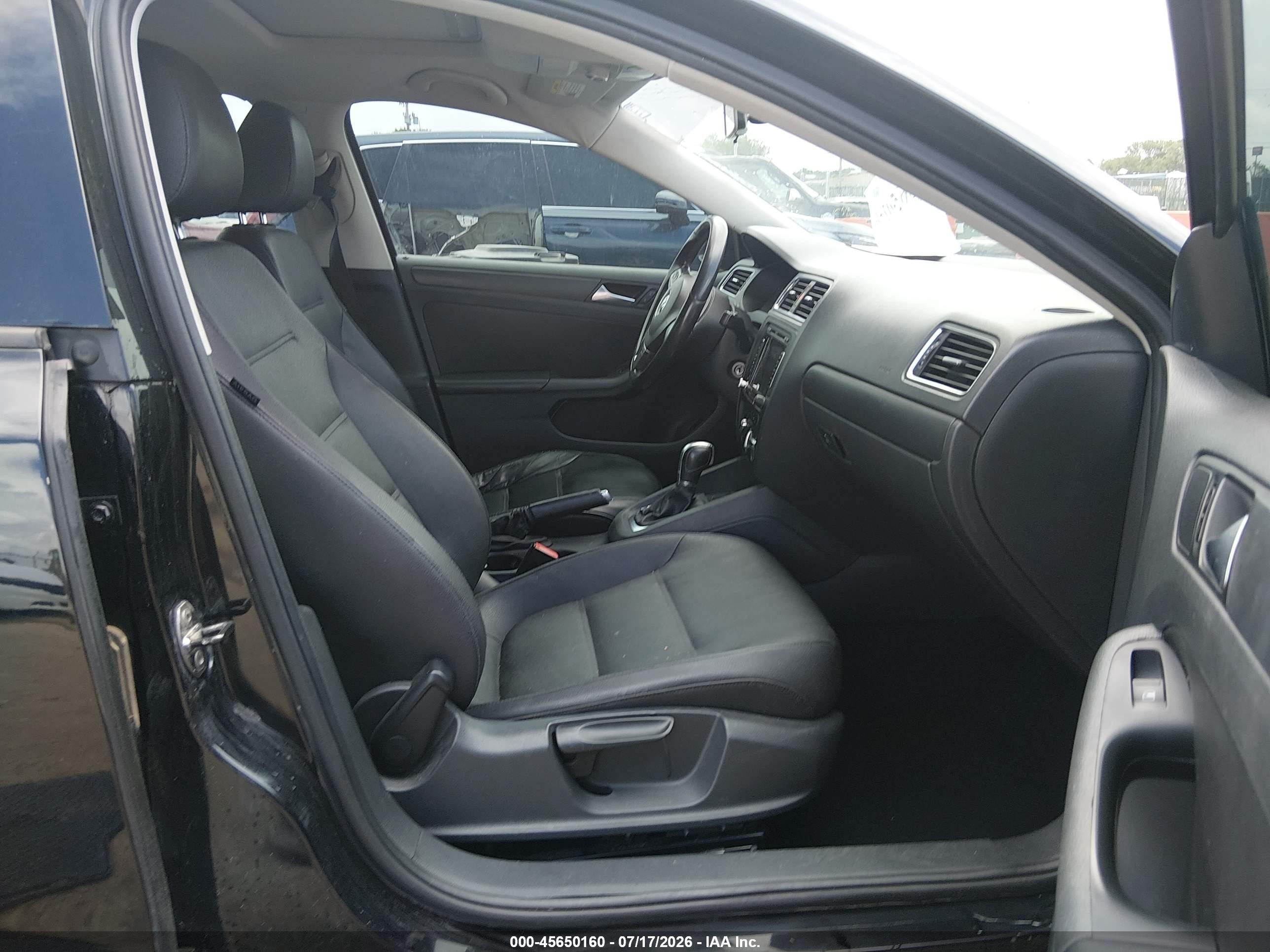 2012 Volkswagen Jetta 2.5l Se Черный vin: 3VWDX7AJ5CM125121