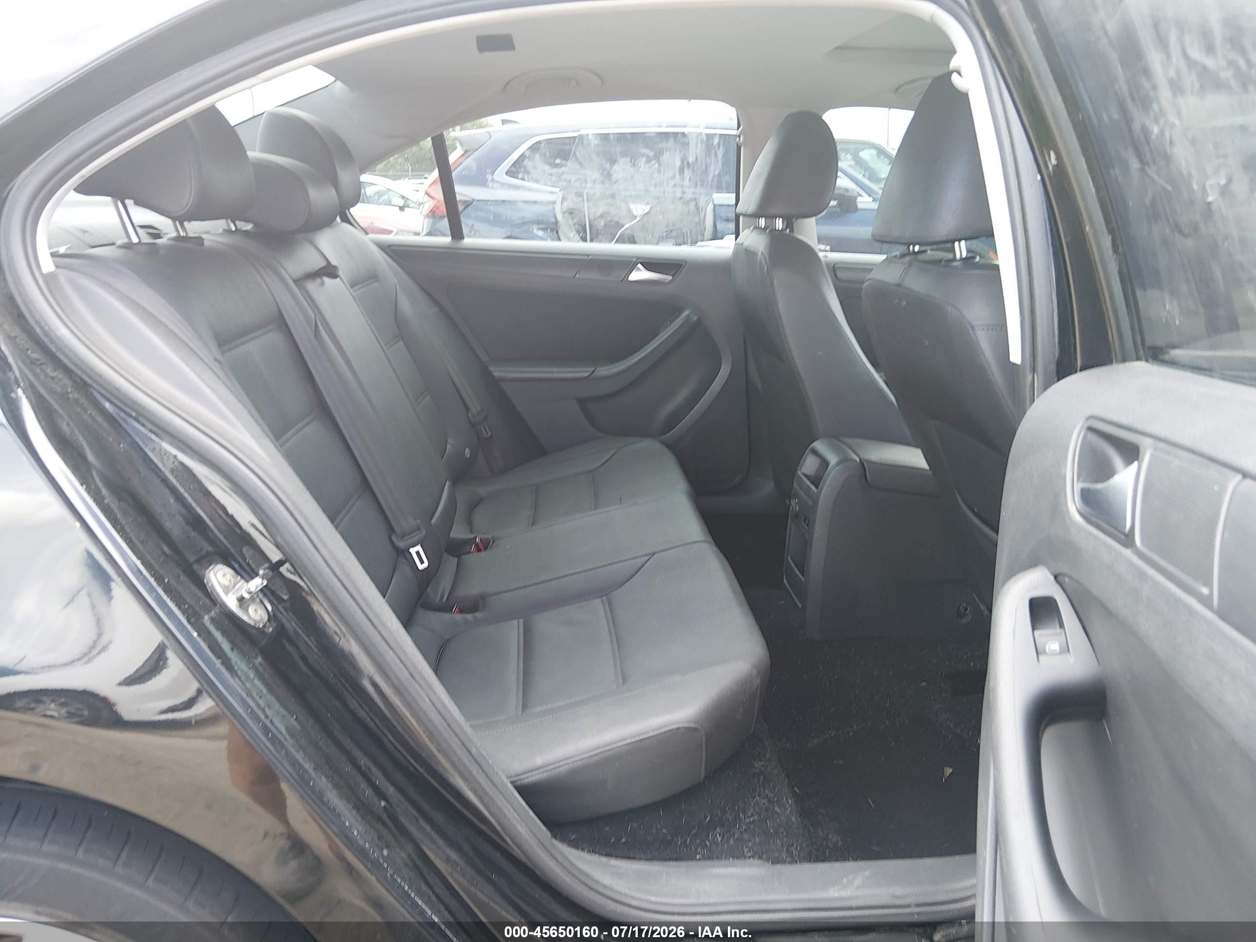 2012 Volkswagen Jetta 2.5l Se Черный vin: 3VWDX7AJ5CM125121