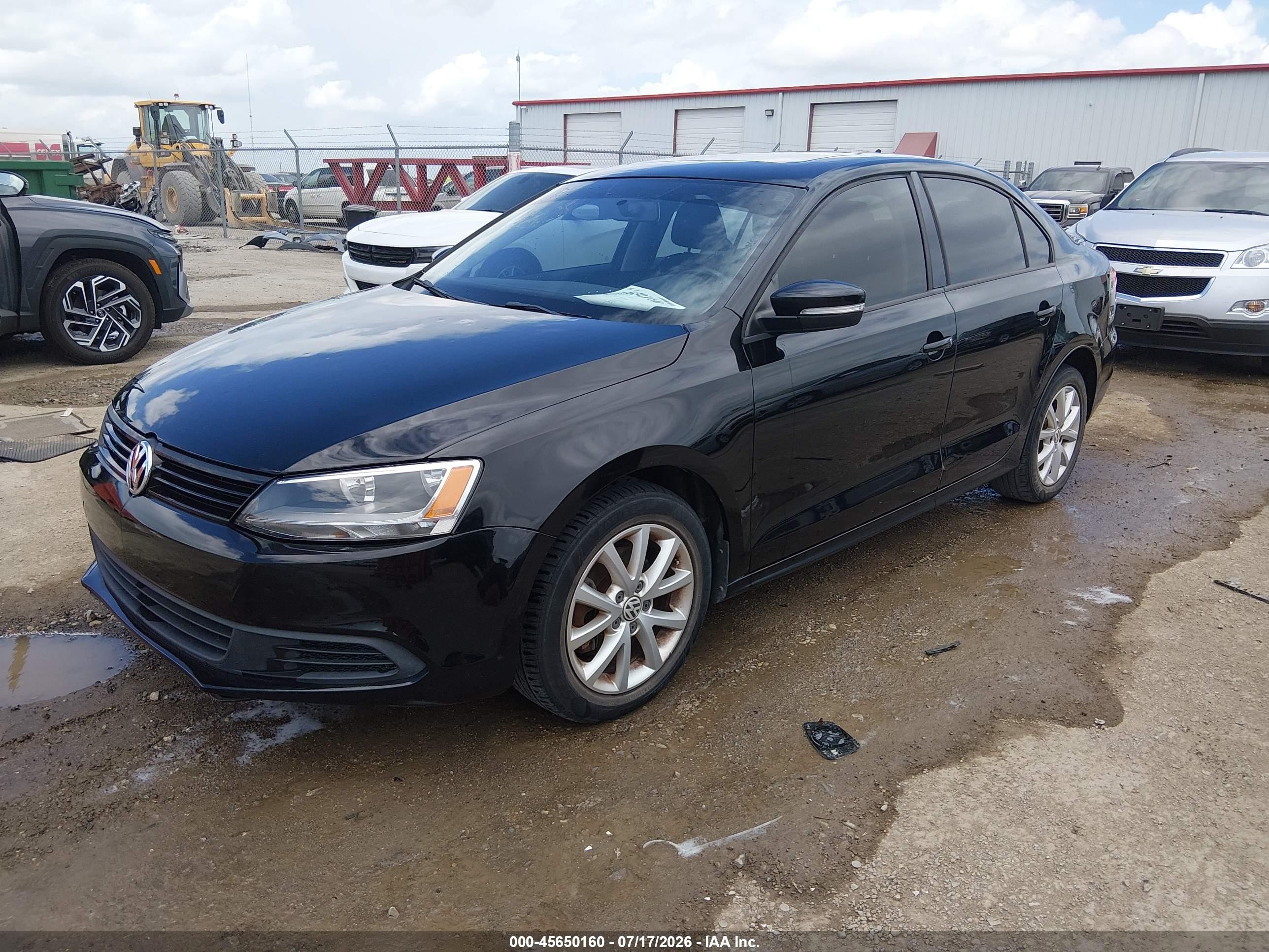 2012 Volkswagen Jetta 2.5l Se Черный vin: 3VWDX7AJ5CM125121