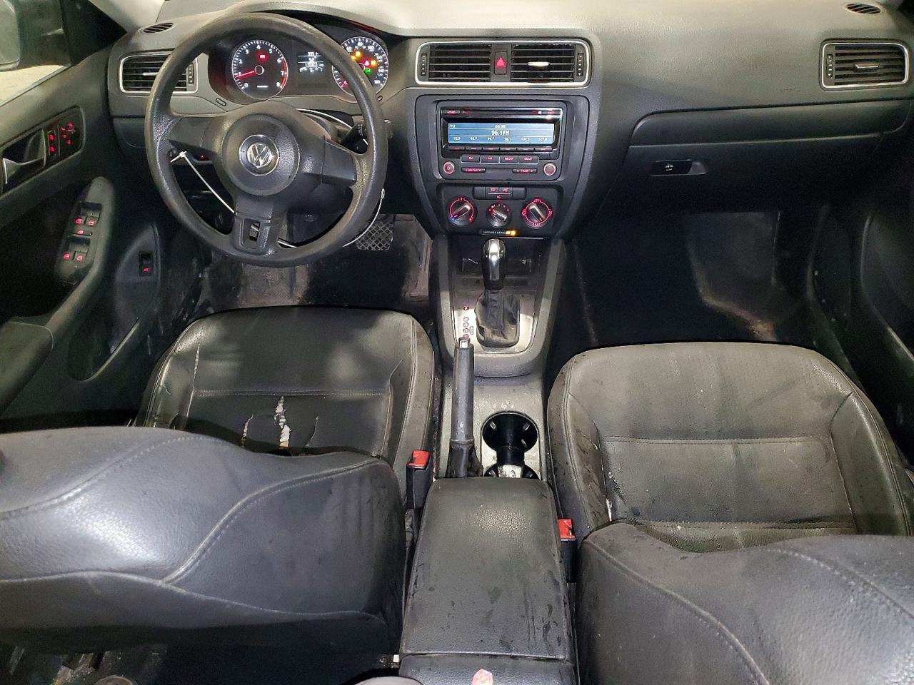2012 Volkswagen Jetta Se Gray vin: 3VWDX7AJ5CM301200