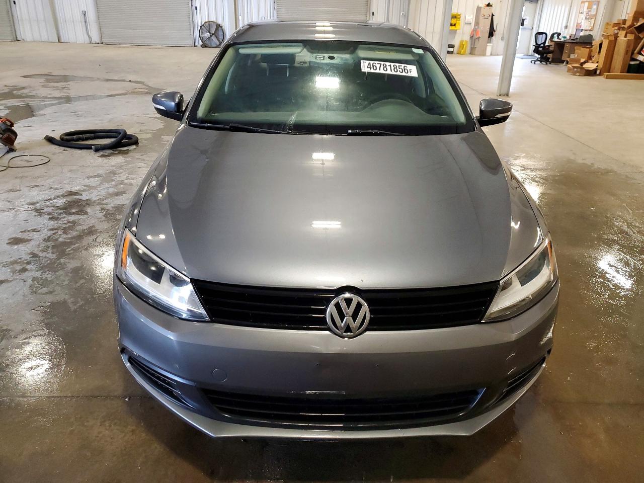 2012 Volkswagen Jetta Se Gray vin: 3VWDX7AJ5CM301200