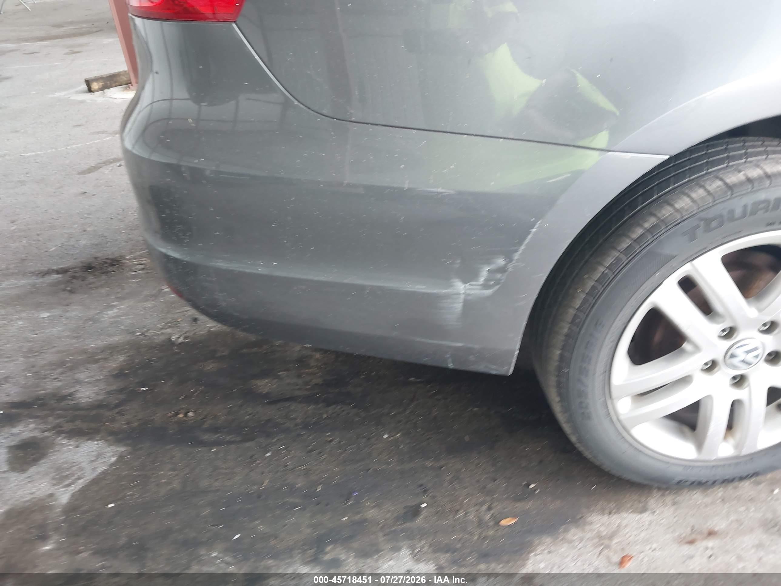 2012 Volkswagen Jetta 2.5l Se Gray vin: 3VWDX7AJ5CM341213
