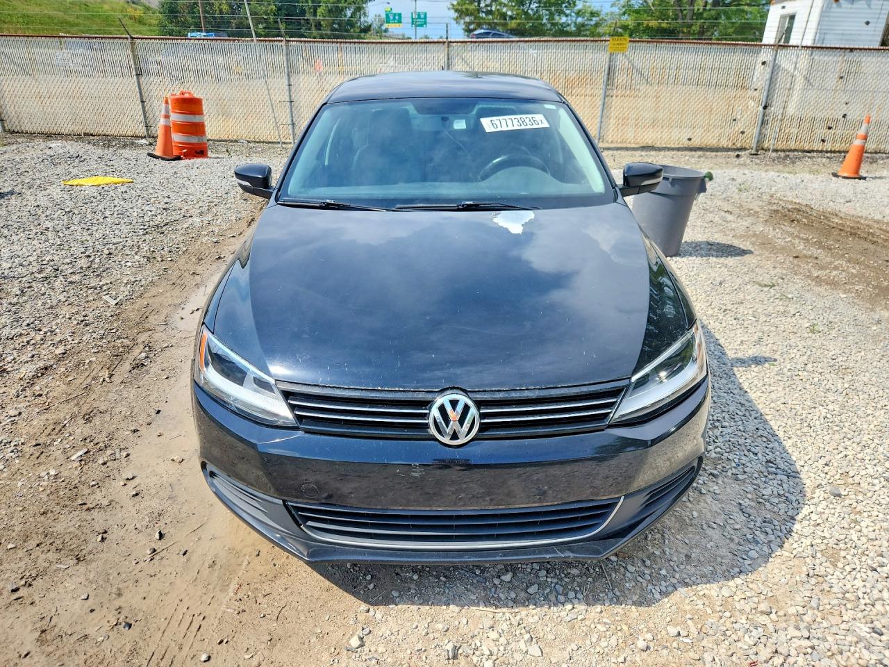 2013 Volkswagen Jetta Se Black vin: 3VWDX7AJ5DM355386