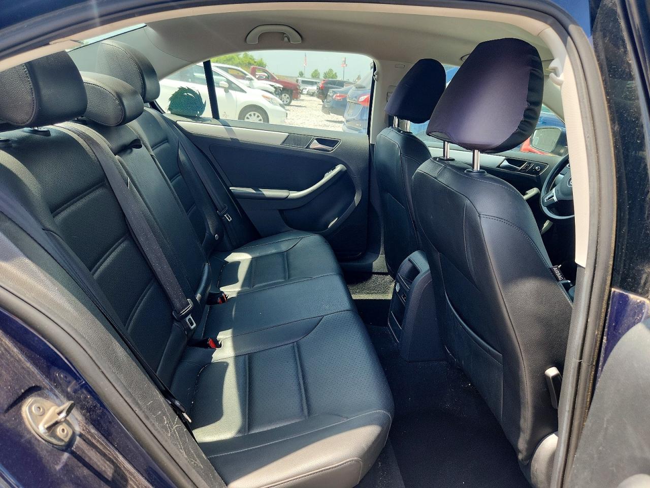 2013 Volkswagen Jetta Se Blue vin: 3VWDX7AJ5DM392082