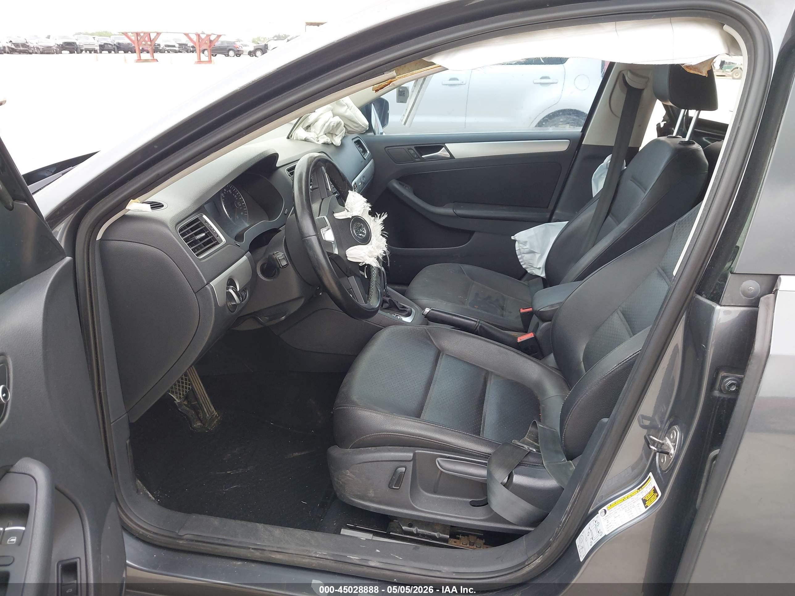 2013 Volkswagen Jetta 2.5l Se Gray vin: 3VWDX7AJ5DM436968