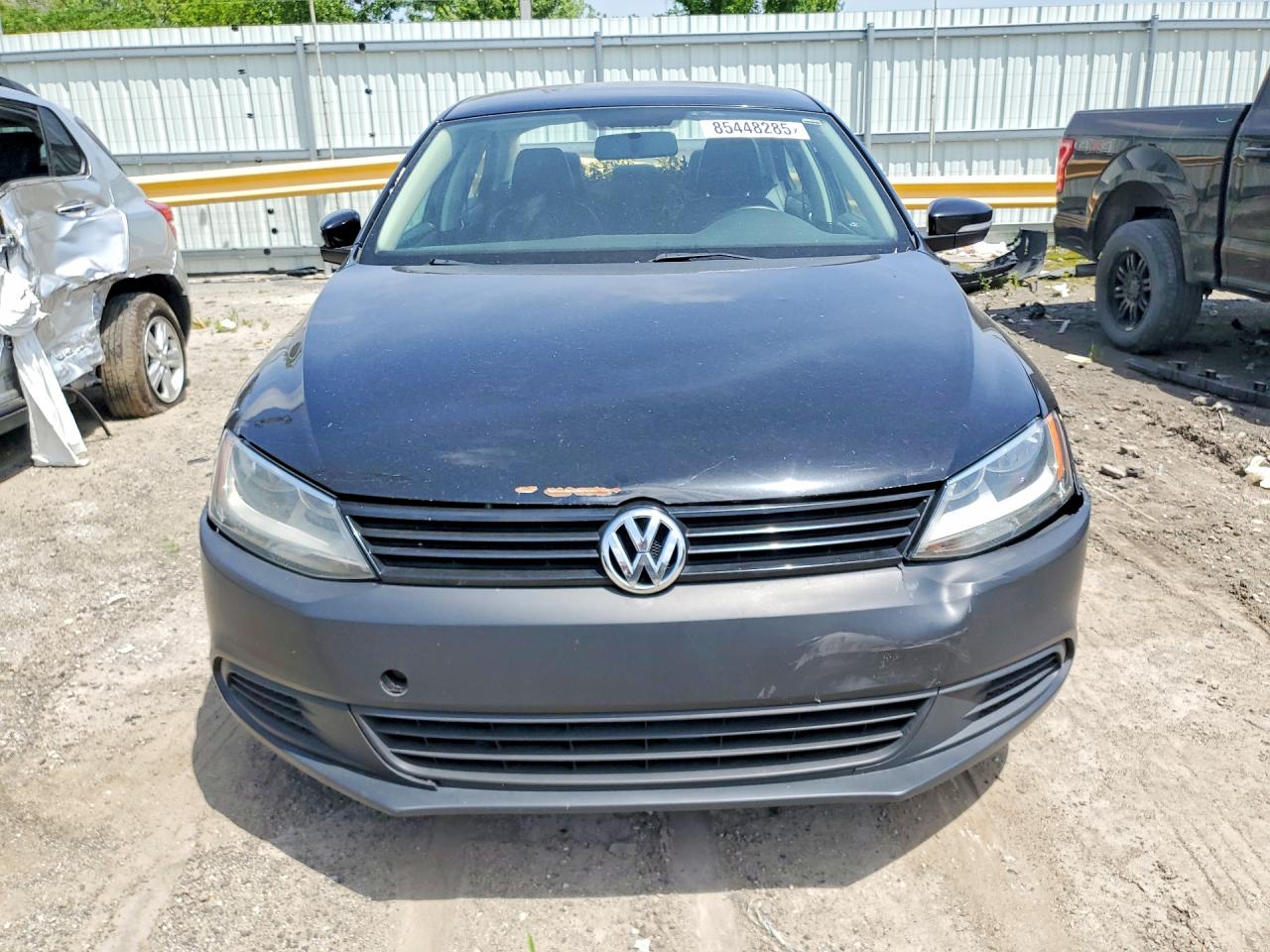 2013 Volkswagen Jetta Se Black vin: 3VWDX7AJ5DM441863