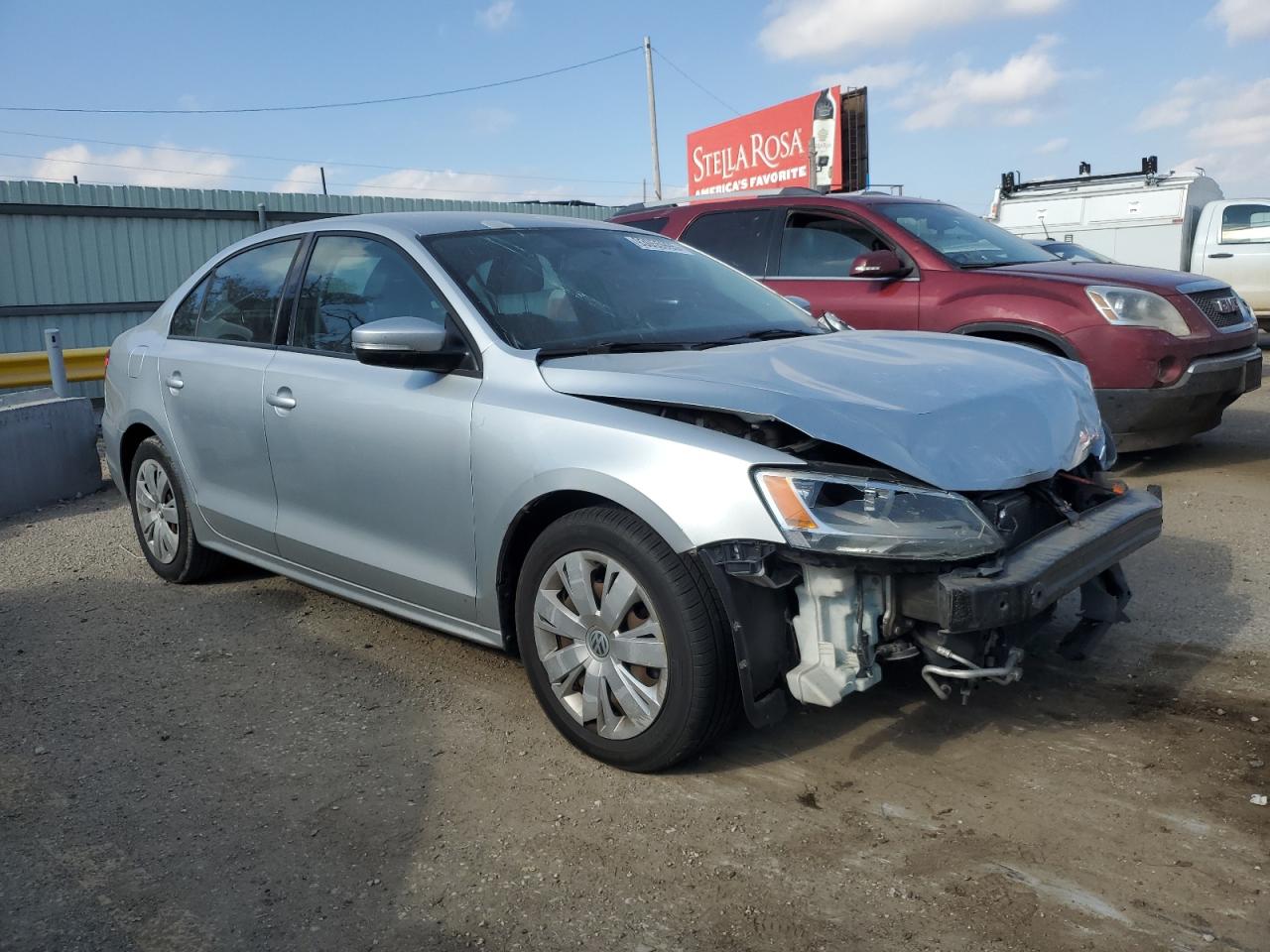 2011 Volkswagen Jetta Se Silver vin: 3VWDX7AJ6BM029514