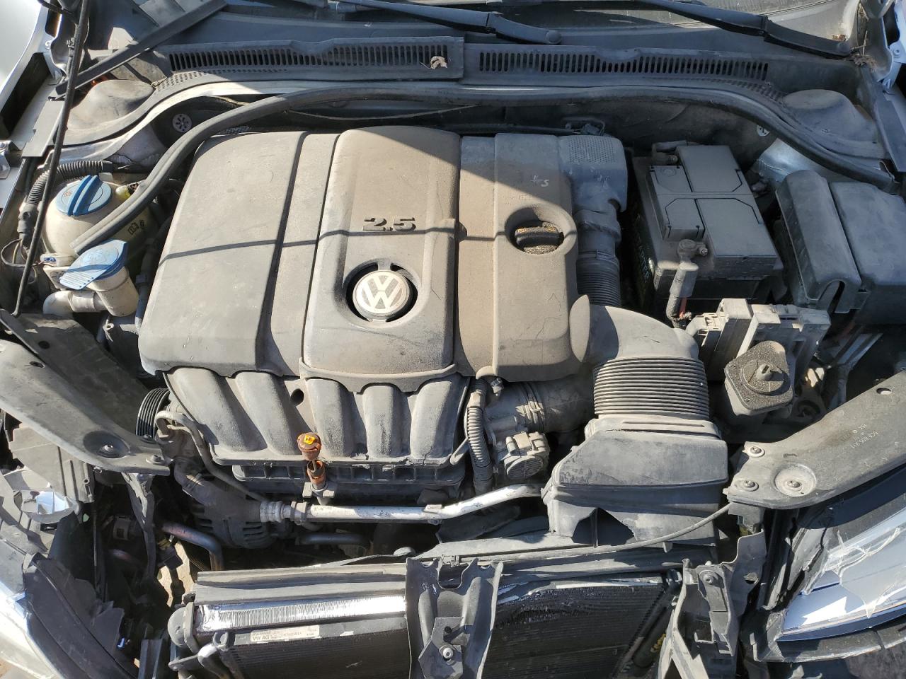 2011 Volkswagen Jetta Se Silver vin: 3VWDX7AJ6BM029514