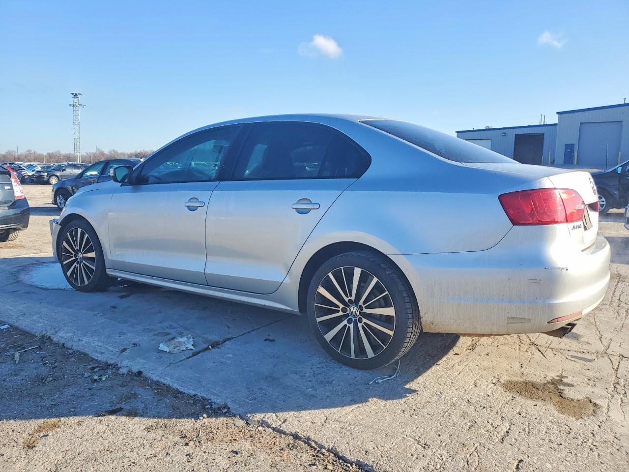 2011 Volkswagen Jetta Se White vin: 3VWDX7AJ6BM336066