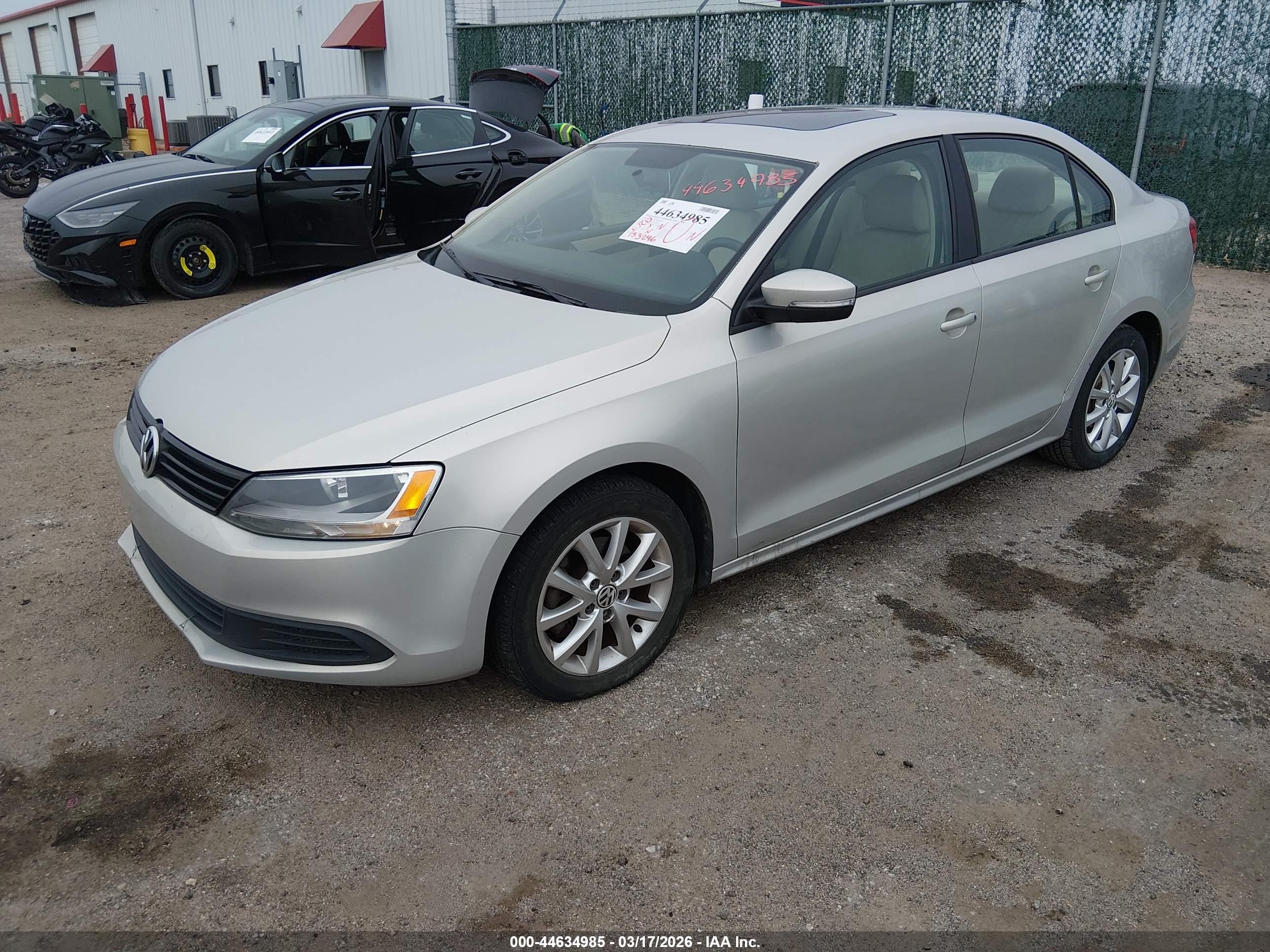 2011 Volkswagen Jetta 2.5l Se Gray vin: 3VWDX7AJ6BM378849