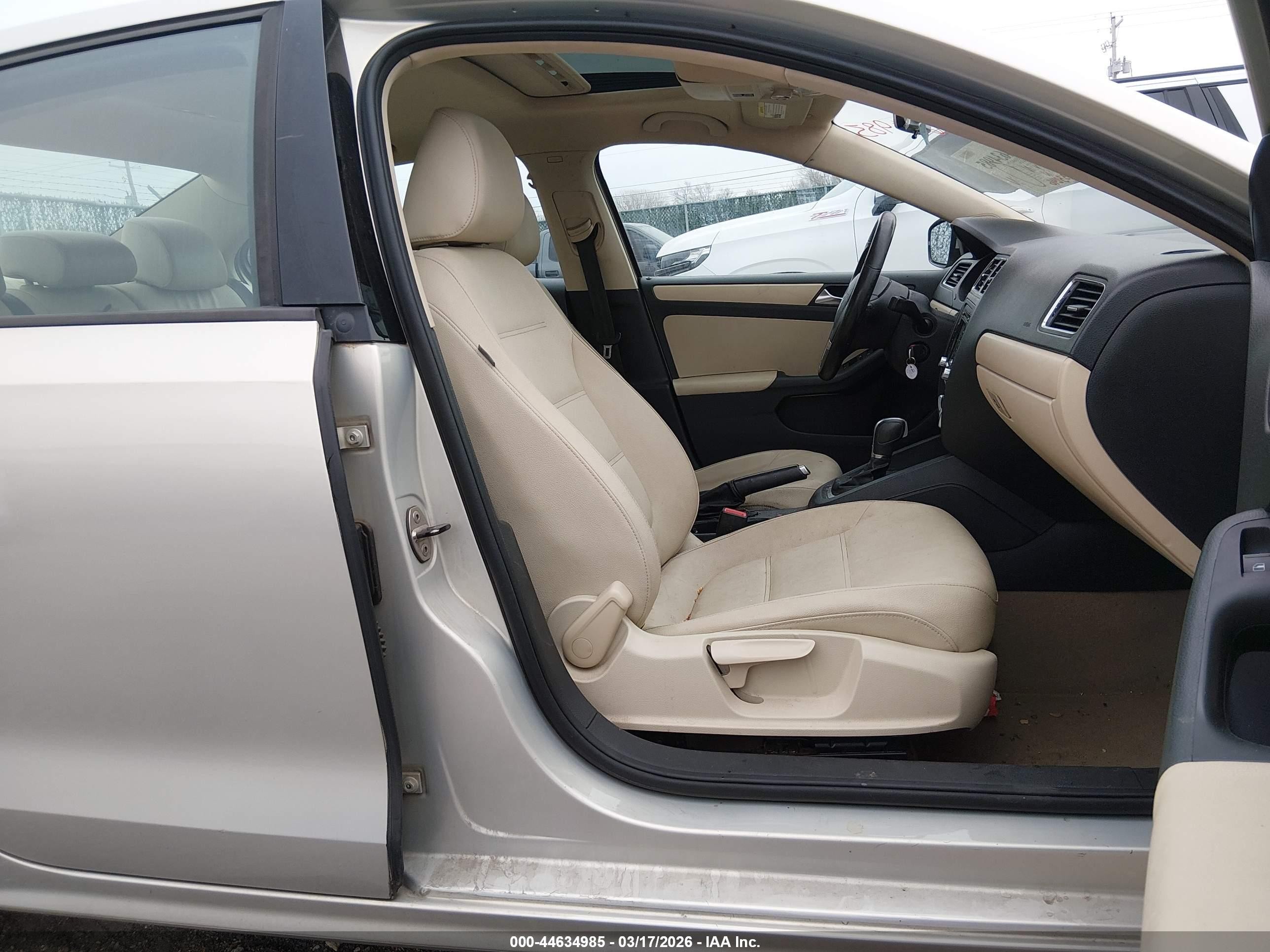 2011 Volkswagen Jetta 2.5l Se Gray vin: 3VWDX7AJ6BM378849