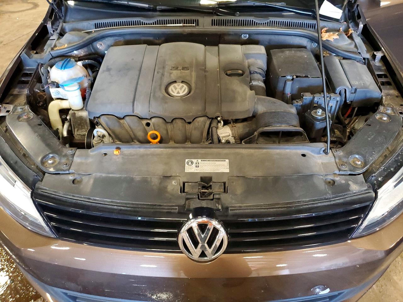 2011 Volkswagen Jetta Se Brown vin: 3VWDX7AJ6BM384778