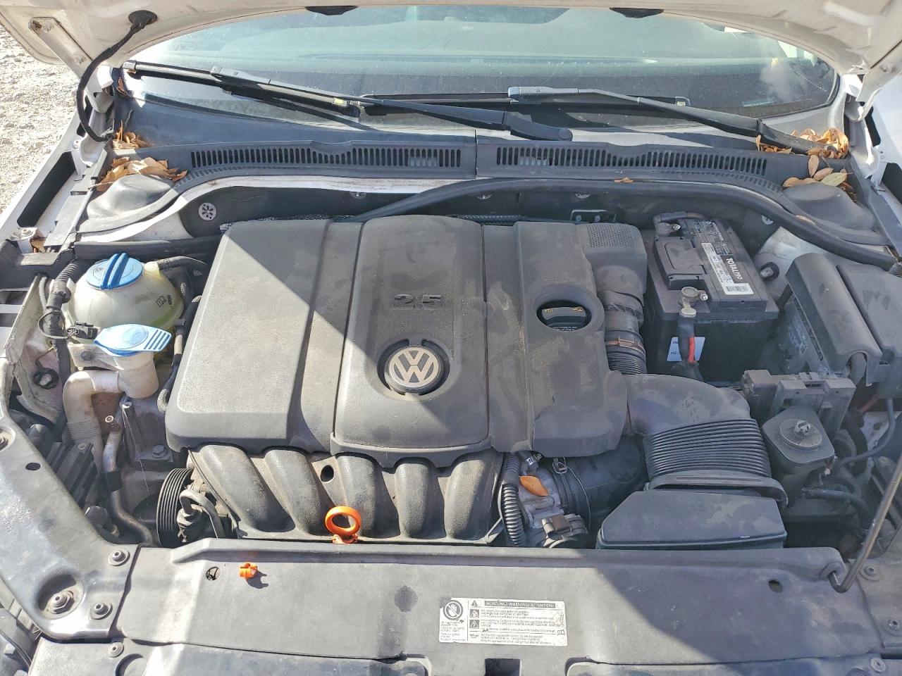 2012 Volkswagen Jetta Se Белый vin: 3VWDX7AJ6CM323514