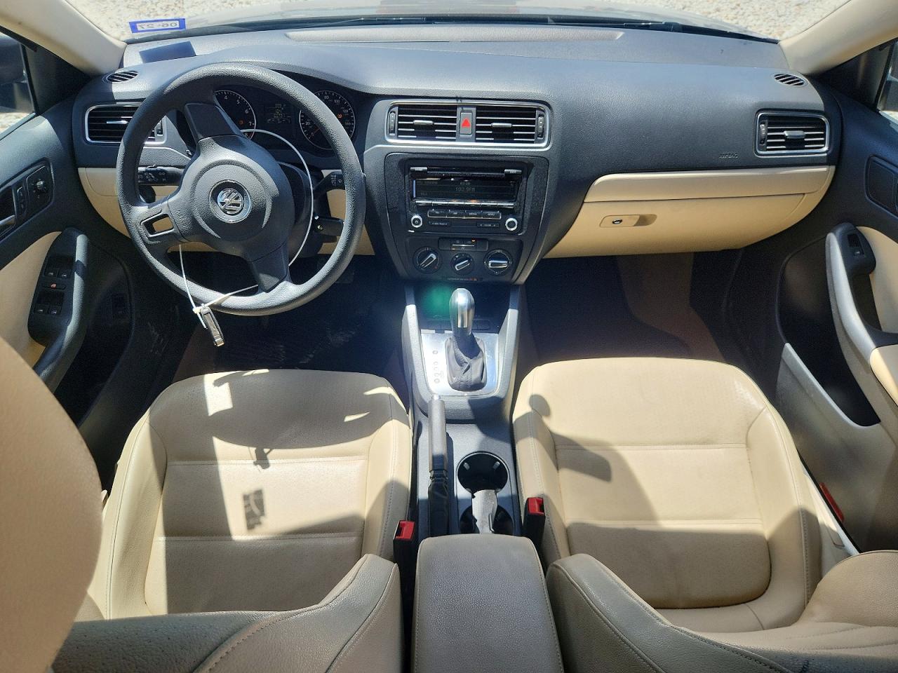 2012 Volkswagen Jetta Se Brown vin: 3VWDX7AJ6CM326042