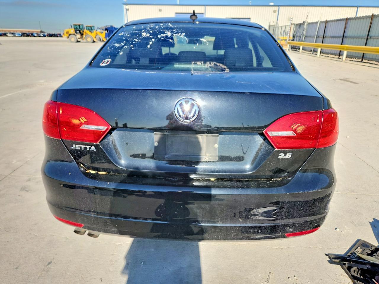 2012 Volkswagen Jetta Se Black vin: 3VWDX7AJ6CM460257