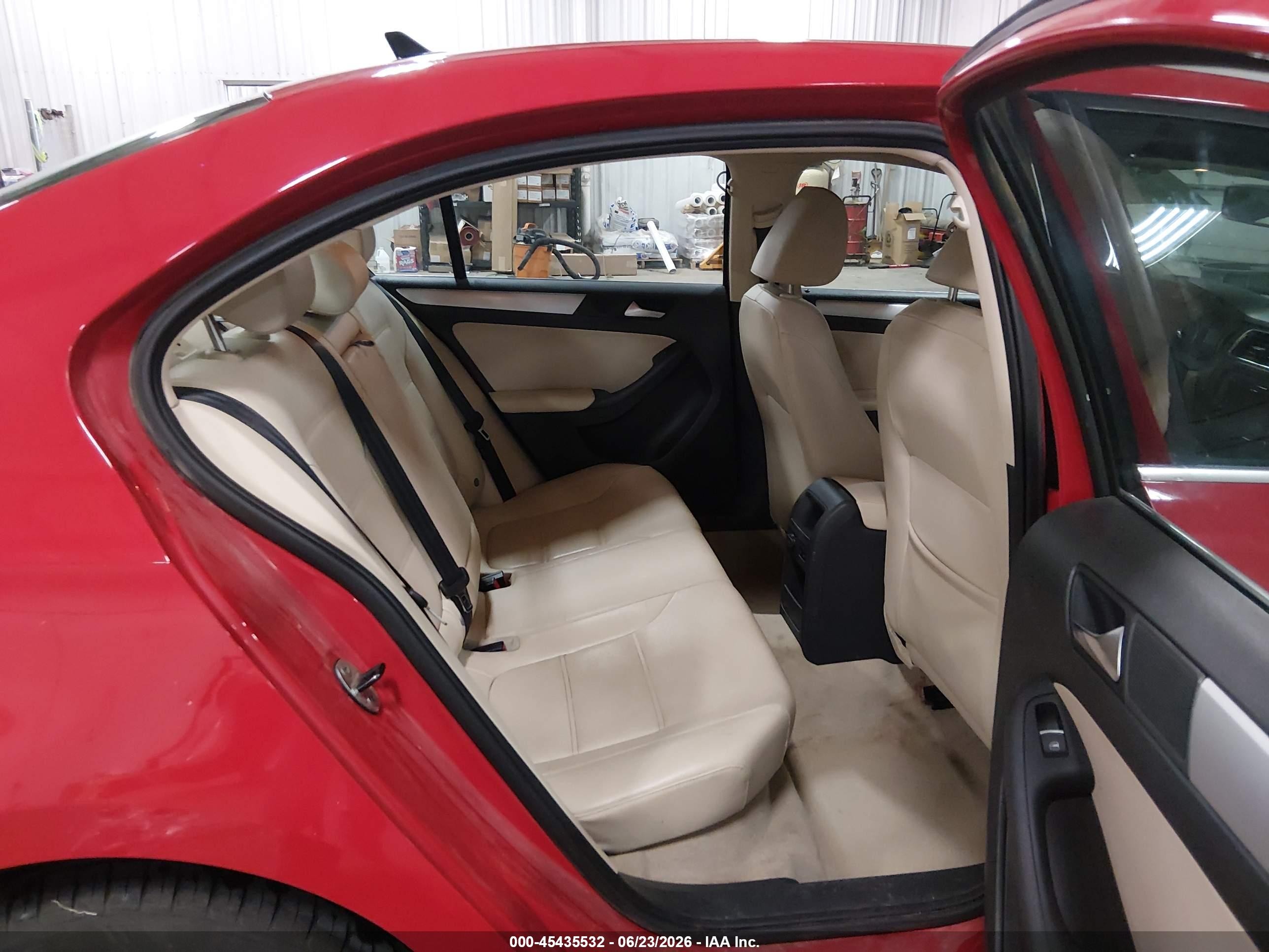2013 Volkswagen Jetta 2.5l Se Red vin: 3VWDX7AJ6DM368406