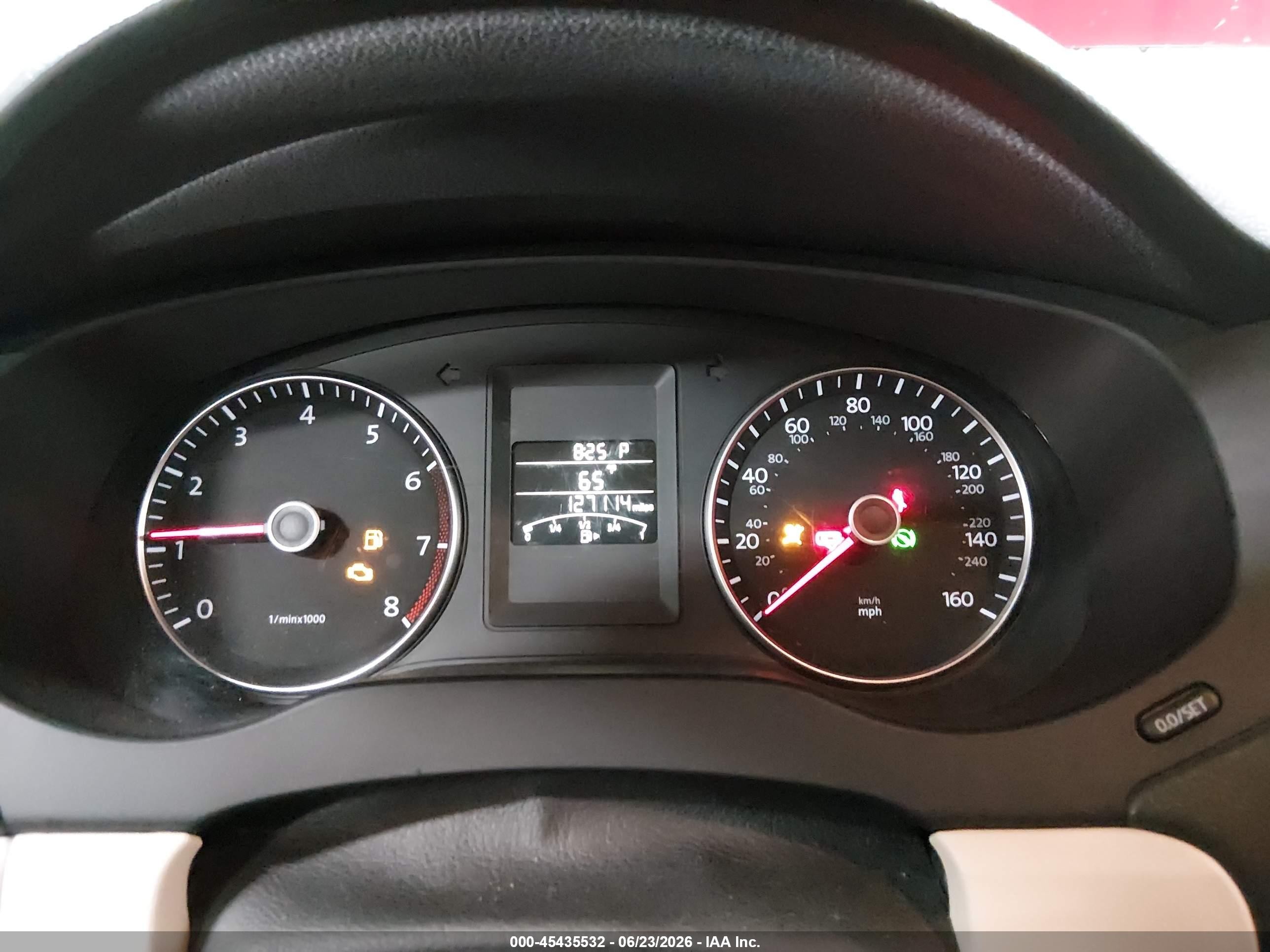 2013 Volkswagen Jetta 2.5l Se Red vin: 3VWDX7AJ6DM368406