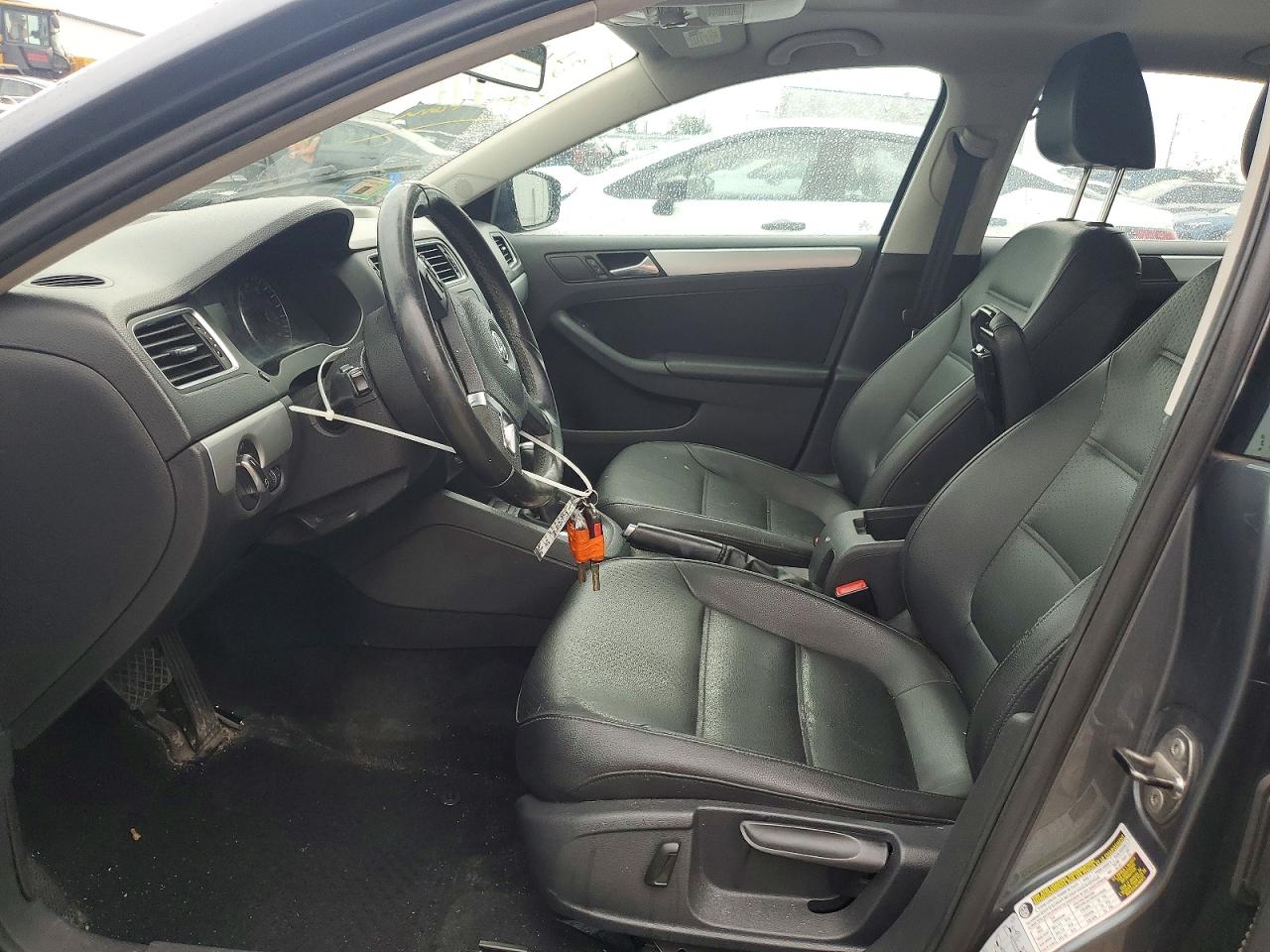 2013 Volkswagen Jetta Se Gray vin: 3VWDX7AJ6DM455545