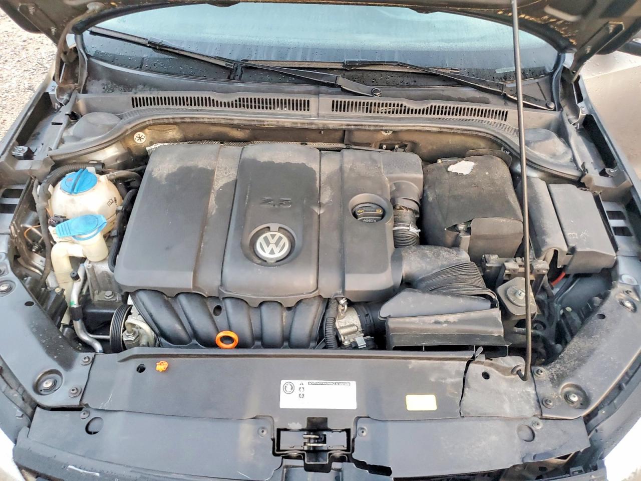 2011 Volkswagen Jetta Se Gray vin: 3VWDX7AJ7BM379332