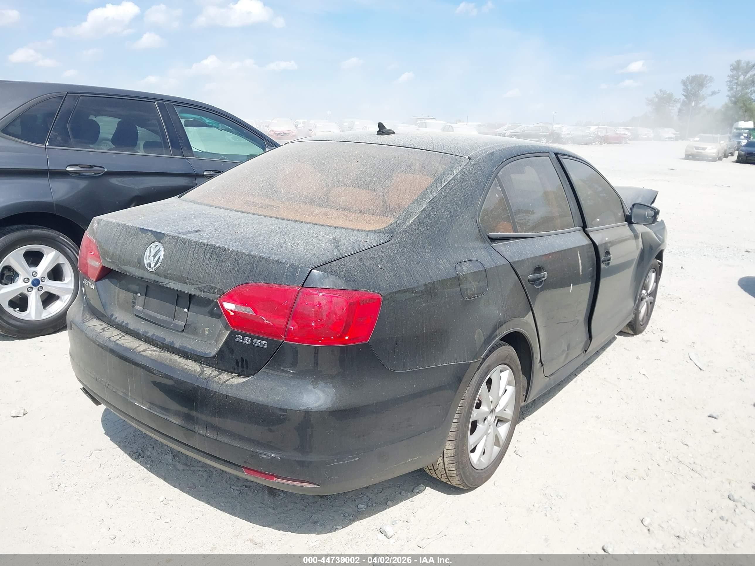 2012 Volkswagen Jetta 2.5l Se Black vin: 3VWDX7AJ7CM078240