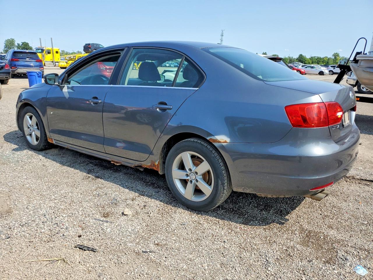 2012 Volkswagen Jetta Se Серый vin: 3VWDX7AJ7CM302252