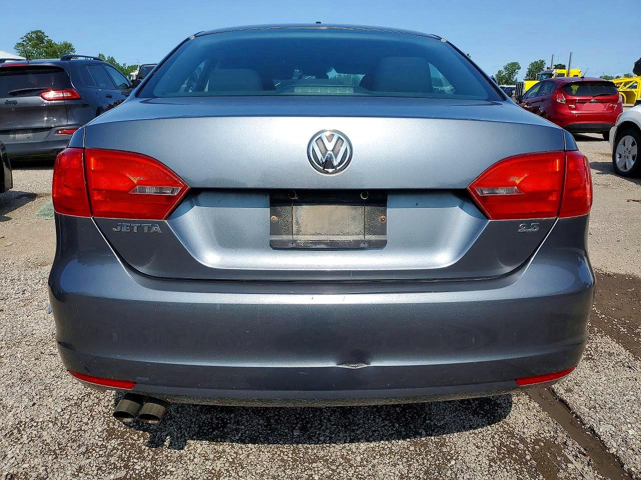 2012 Volkswagen Jetta Se Серый vin: 3VWDX7AJ7CM302252