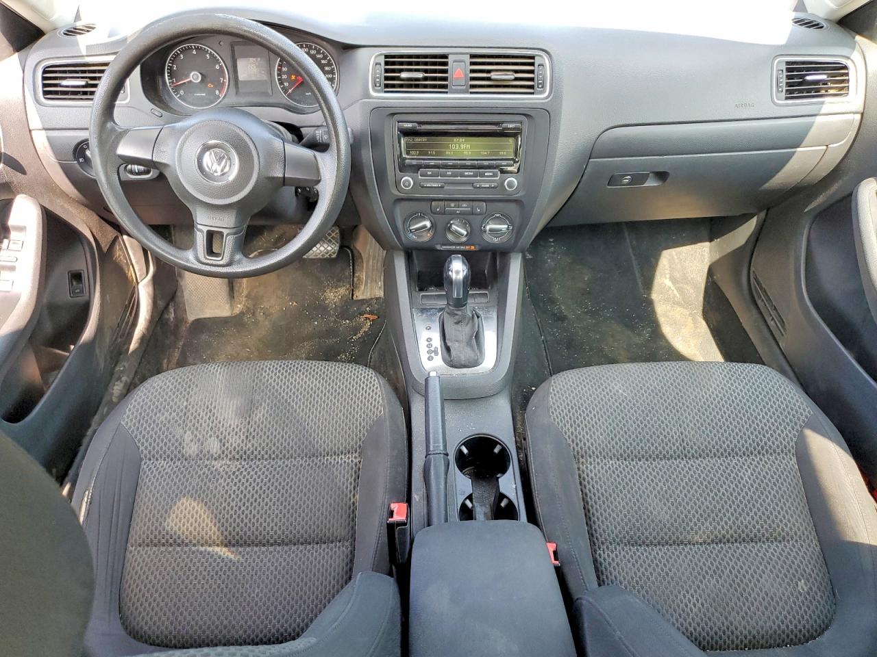 2012 Volkswagen Jetta Se Серый vin: 3VWDX7AJ7CM302252