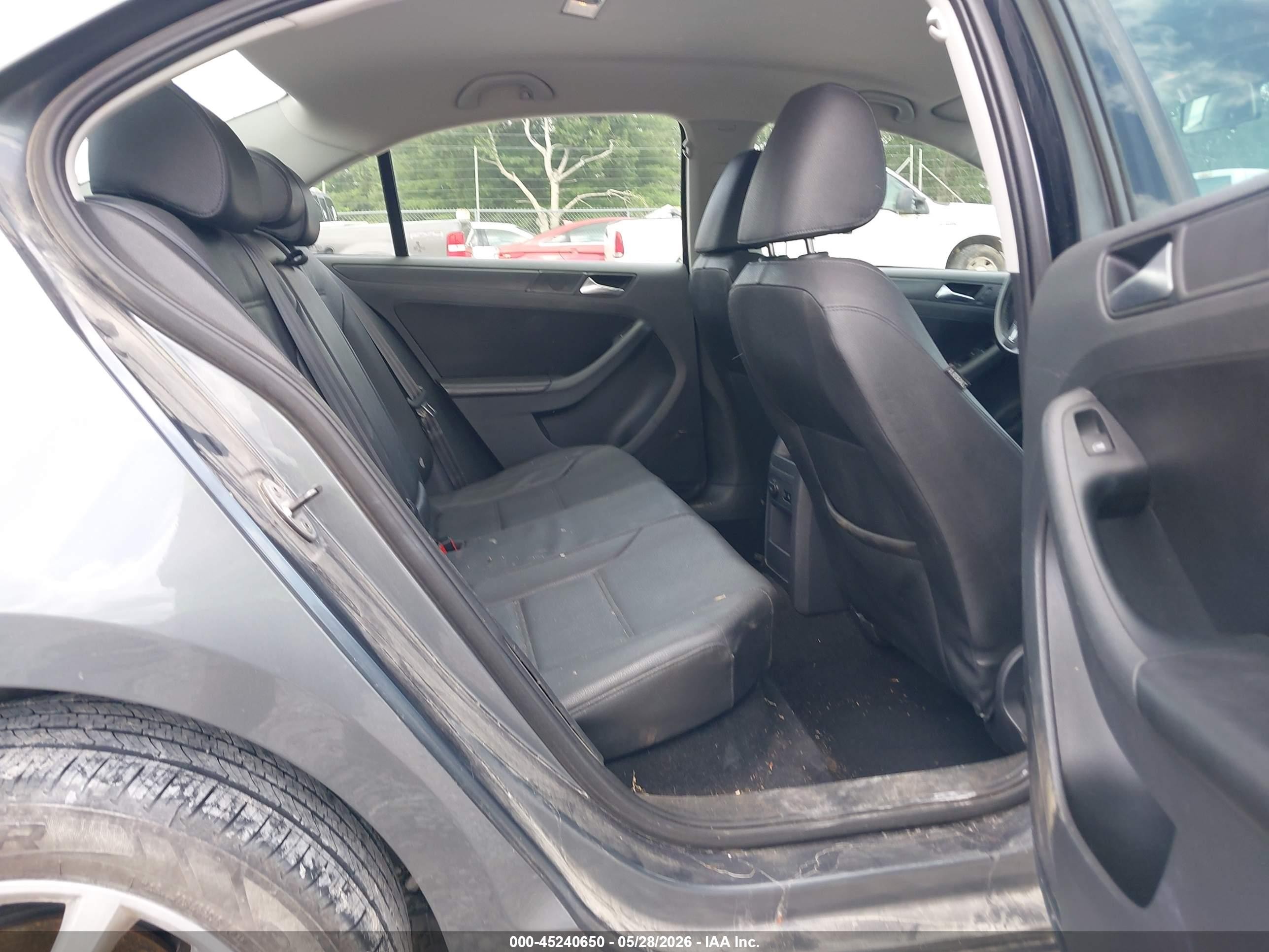 2012 Volkswagen Jetta 2.5l Se Серый vin: 3VWDX7AJ7CM417062