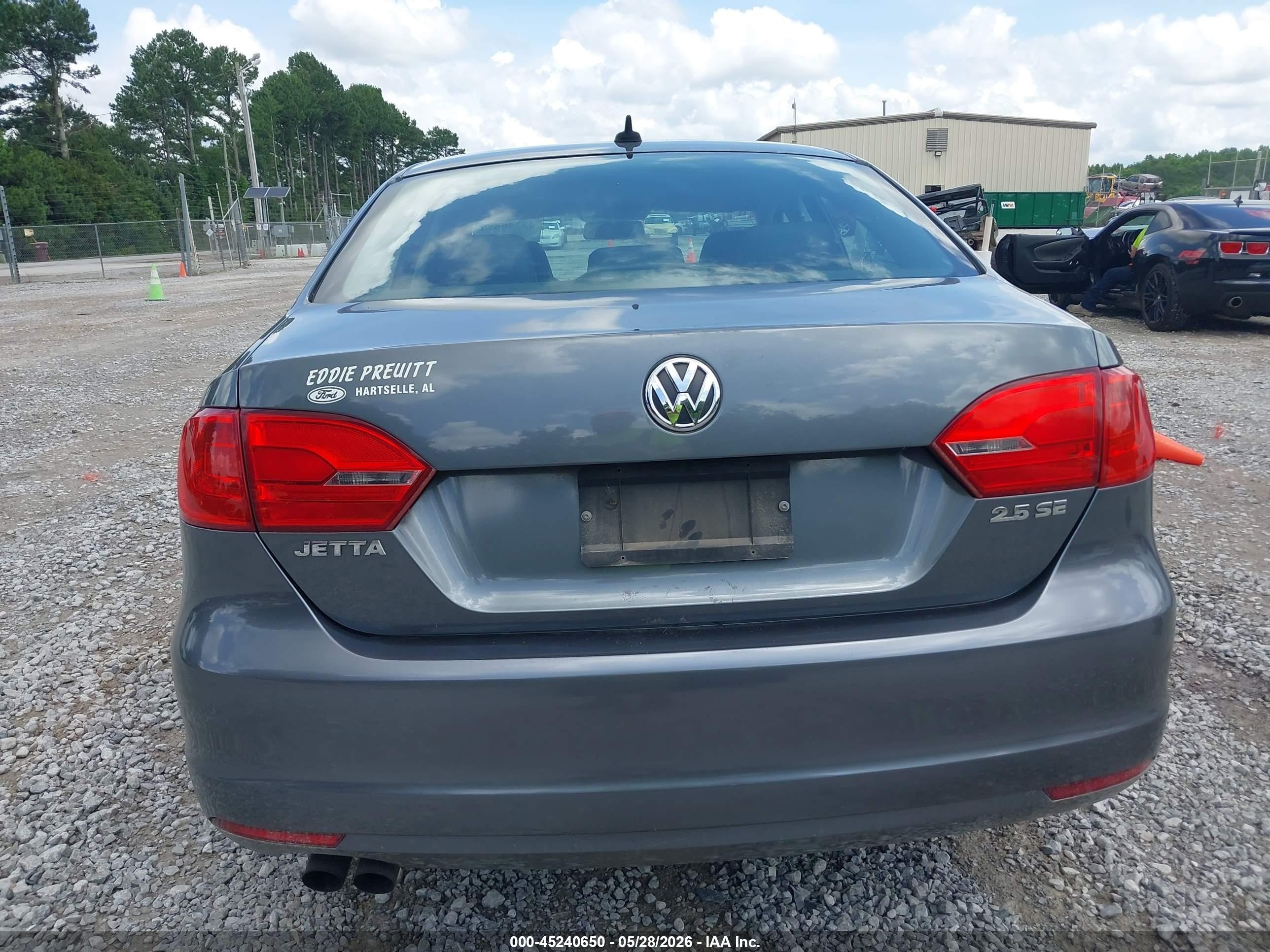 2012 Volkswagen Jetta 2.5l Se Серый vin: 3VWDX7AJ7CM417062