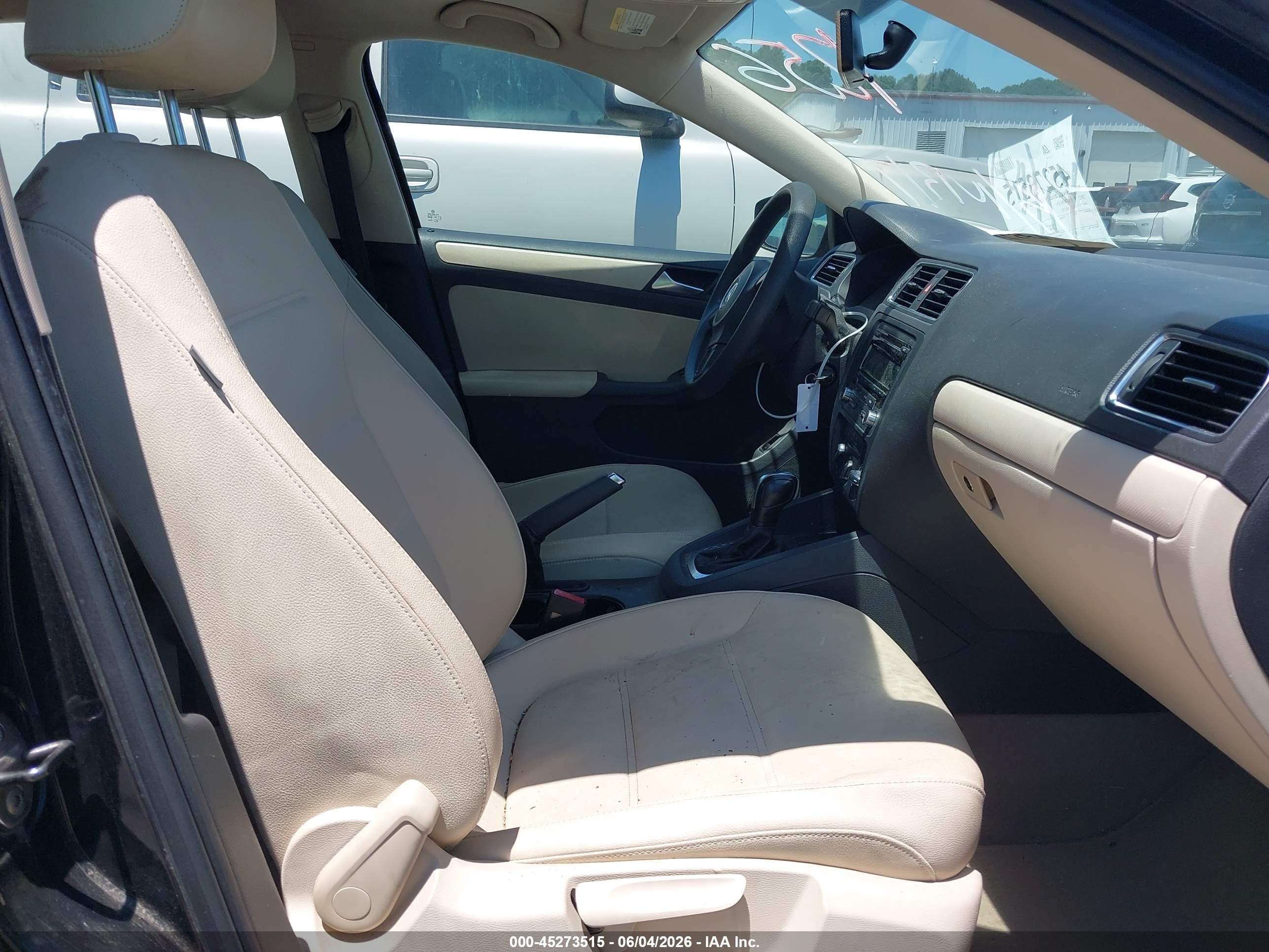 2012 Volkswagen Jetta 2.5l Se Black vin: 3VWDX7AJ7CM421256