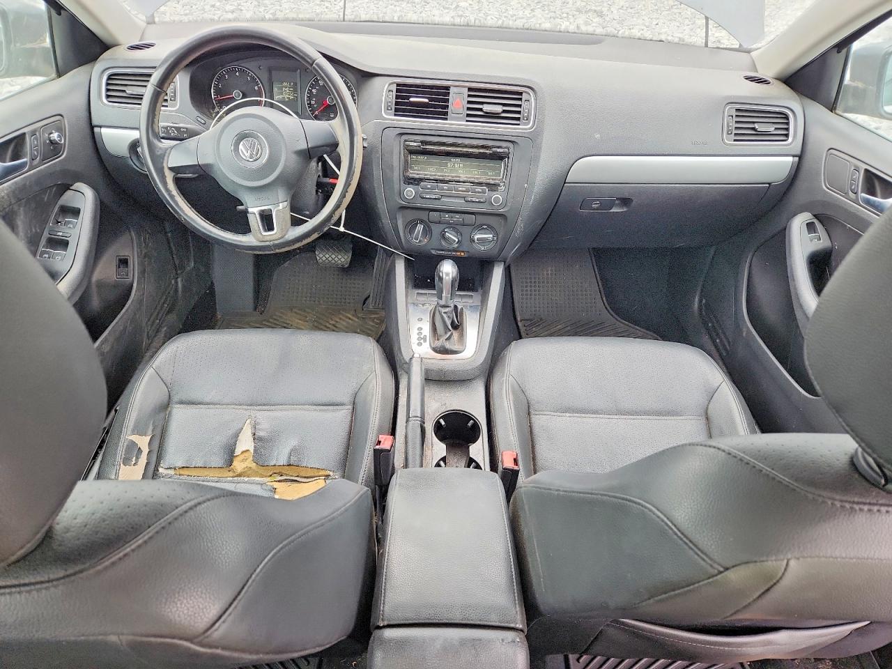 2013 Volkswagen Jetta Se Gray vin: 3VWDX7AJ7DM424093