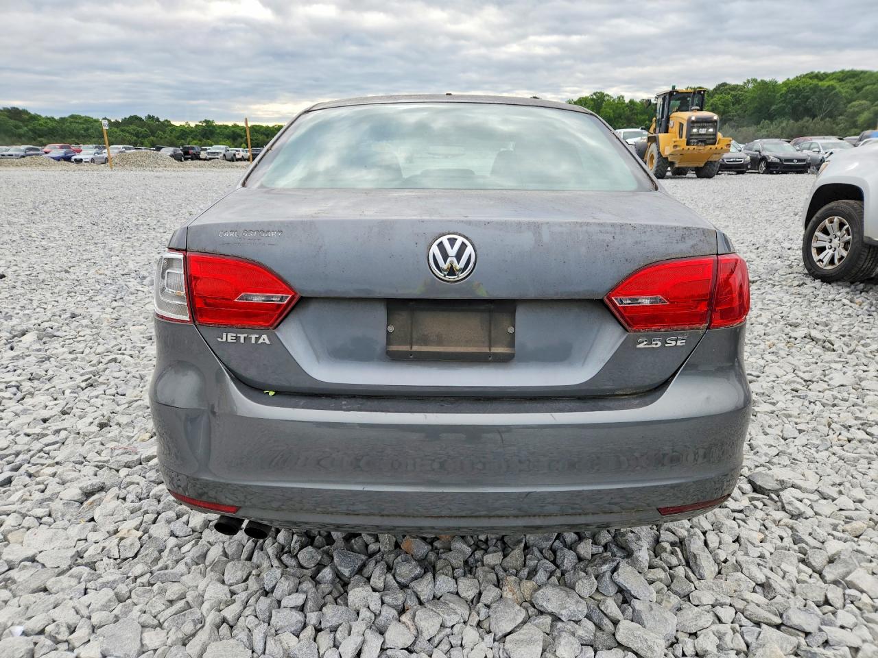 2013 Volkswagen Jetta Se Gray vin: 3VWDX7AJ7DM424093
