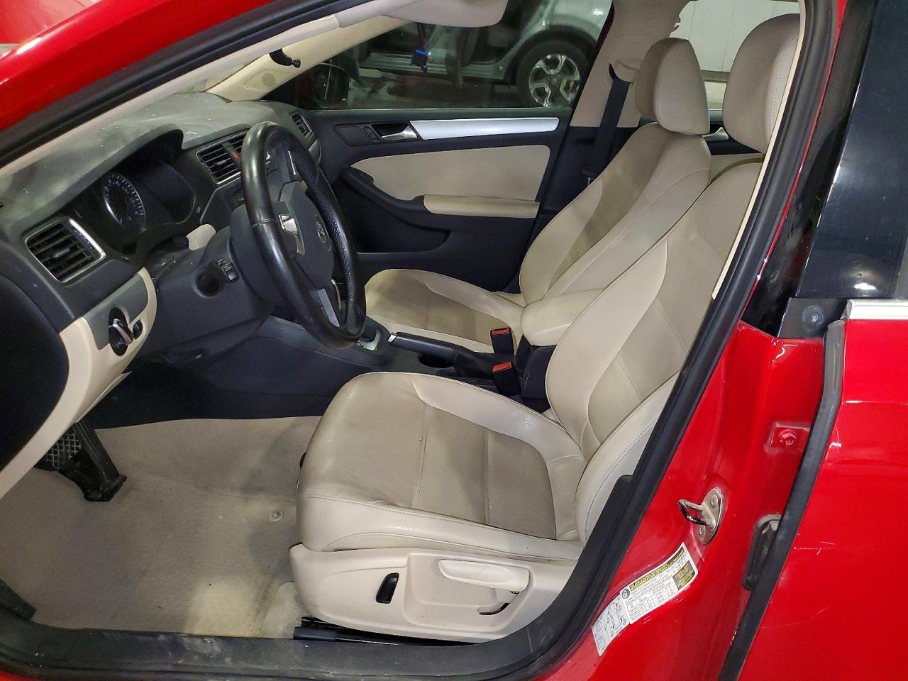 2013 Volkswagen Jetta Se Red vin: 3VWDX7AJ7DM455764