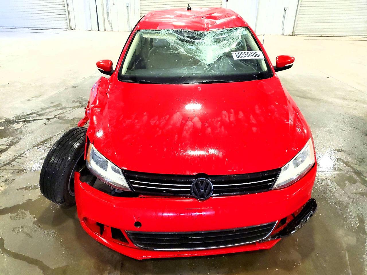 2013 Volkswagen Jetta Se Red vin: 3VWDX7AJ7DM455764